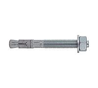 fischer - Pernos anclaje para hormigón 12x124 FBN II para pared, toldos, hamaca, Caja 20 tacos metálicos