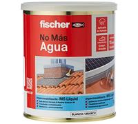Fischer Pintura impermeabilizante polímero MS Blanco resistente al agua para exteriores 1 kg