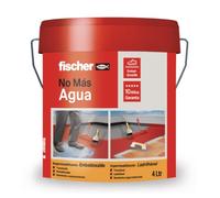 Fischer Pintura impermeabilizante embaldosable 4 L transitable para terrazas y tejados Blanco