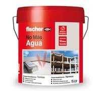 fischer - Pintura Impermeabilizante térmico | Aislamiento Térmico y Acústico | Resistente al Agua y Rayos UV | Ideal para Terrazas, Techos y Fachadas | 15L (Cubo 20kg) | Blanco