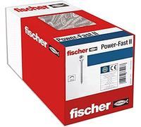 Fischer power-fast ii 3,5 x 20 sk blvz vg tx 200 1000 unidades