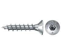 FISCHER, Power-Fast II, caja de tornillos especiales para madera 3x12 mm, para atornillado de maderas, conexión de maderas macizas o fijación de piezas a la madera,200 ud