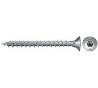 fischer Power-Fast II - caja de tornillos especiales para madera 3x12mm, para atornillado de maderas, conexión de maderas macizas o fijación de piezas a la madera,1000 ud