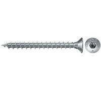 FISCHER, Power-Fast II, caja de tornillos especiales para madera 3x20 mm, para atornillado de maderas, conexión de maderas macizas o fijación de piezas a la madera,200ud