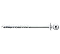 Fischer PowerFast FPF II WTP 6,0x100 Tornillo de marco recubierto de zinc, rosca parcial, cabeza disco con huella Torx/caja de 100