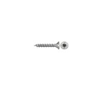 fischer PowerFast II CTF - Tornillo para aglomerado (4,0 x 30 mm, cabeza avellanada, estrella interior TX), rosca completa, acero inoxidable A2, 200 unidades
