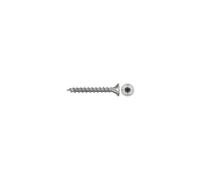 fischer PowerFast II CTF - Tornillo para aglomerado (4,5 x 30 mm, cabeza avellanada, estrella interior TX), rosca completa, acero inoxidable A2, 200 unidades