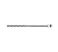 fischer PowerFast II CTP - Tornillo para aglomerado (100 unidades, 6,0 x 140 mm, A2, 100 unidades, cabeza avellanada, estrella interior TX), rosca parcial, acero inoxidable A2