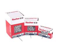 fischer PowerFast II PTF 3.5x30 - Tornillo para aglomerado (200 unidades, rosca completa, cabeza de pan con estrella interior, tornillo para carpintería, reduce la resistencia al atornillado y el
