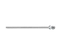 fischer PowerFull II 10,0 x 280 - Tornillo roscado completo (50 unidades) con innovadora geometría de punta, tornillo de acero para estructuras de madera con cabeza avellanada, reduce el riesgo de