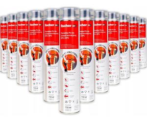 FISCHER PUP P750 Espuma Adhesiva Poliestireno Aislamiento XPS - Espuma Pistol...