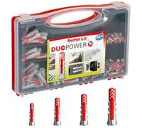 fischer - Redbox DUOPOWER Case | Maletín de Tacos Universales para Pared Maciza, Ladrillo Hueco y Cartón-Yeso | Nylon Bicomponente de Alto Rendimiento | 280 uds