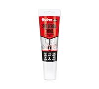 Fischer Sellante de juntas MS Express, cola monocomponente multi-material, tubo 80 ml Blanco