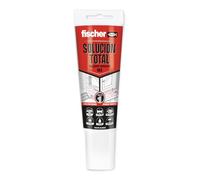 fischer - Sellante de juntas MS Express (tubo 80 ml) Blanco, cola monocomponente, pegado y sellado multi-material, interior y exterior, resistente al agua y a la decoloración
