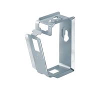 fischer SHA M 30 - Juego de 25 soportes de metal para colector de metal con alta resistencia y seguridad, montaje sobre techos de protección contra incendios, cierre sin herramientas