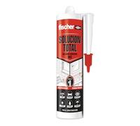 Fischer Sellante y adhesivo Solución Total – Alta elasticidad y adherencia – 290 ml Blanco