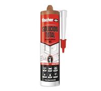 Fischer Solución Total Marrón 290 ml – Alta elasticidad, pintable, uso interior y exterior