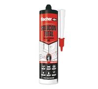 fischer Solución Total Negro 290ml – Alta elasticidad, pintable, uso interior y exterior