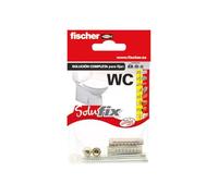 Fischer Kit de fijación WC Solufix 502696 para sanitarios