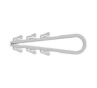fischer - Taco Brida Sf+ Ls 20/40. Para fijación de cableados, tubos de luz, cables de exterior en muro (100 unidades)