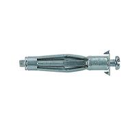fischer taco de metal, Gris, 6 x 52 schraube