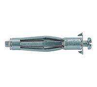 fischer - Taco Hm 8X54 S, taco de metal, taco para pared, taco Compatible con Placas de Yeso PLADUR®, Caja de 50 Uds.