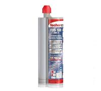 fischer - Taco químico Anclaje Químico FIS SB 390 S híbrido sin estireno (cartucho 390 ml), certificado para fijaciones en ladrillo y hormigón, incluye dos cánulas