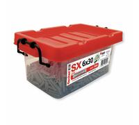 fischer Tacos pared para hormigón SX 6X30 para fijar lámparas, cuadros, Caja grande tacos 1000 uds