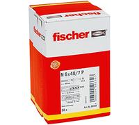Fischer Tacos clavo neutro N 6x40/7 P 50339 Caja 50 uds