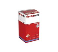 Fischer Tacos DuoTec compatibles PLADUR® soporte TV 10 mm Caja 25 tornillos + 10 tacos