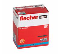 Fischer 52389 tornillo de anclaje y taco 100 pieza(s) enchufe de pared