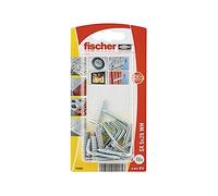 fischer - Tacos y alcayatas pared para colgar cuadros, 5x25mm 10 unidades