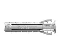 Fischer – Taco de nylon de expansión SX Plus 4x20 con collar, todos los materiales – Blíster 28