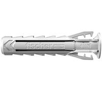 Fischer - Tobillo de nailon de expansión SX Plus 8x40 con collar, todos los materiales/Blister de 20