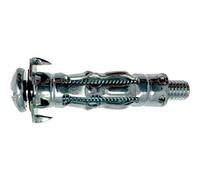 fischer - Tobillo metálico para placo HM 4x54 con Tornillo métrico/Caja de 50