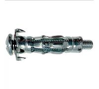Fischer - Tobillo metálico para placo HM 6x65 con Tornillo métrico/Caja de 50