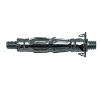 fischer - Tobillo metálico para placo HM-PV 6x37 con Pata de Tornillo premontada/Caja de 50