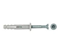 fischer - Tornillo y taco de golpe de acero N 5x30/5 para hormigón, Caja 100 unidades
