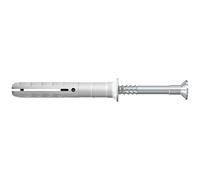 fischer - Tornillo y taco de golpe de acero N 8X60/20 para hormigón, Caja 50 unidades
