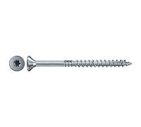 Fischer Tornillos de construcción FPF-ST 8.0x340 ZPP 50 galvanizado blanco, doble rosca (50 unidades)