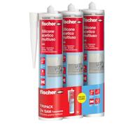 Fischer TRI-PACK SAM Silicona Acética Multiusos