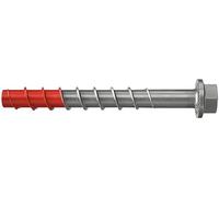fischer UltraCut FBS II 10 x 70 15/5/- US Hexagonal de acero inoxidable, potente tornillo para hormigón con punta endurecida, para exterior y húmedo, fijación segura en hormigón, 50 unidades