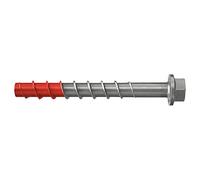 fischer UltraCut FBS II 8x70 20/5 US - Tornillo de acero inoxidable para hormigón de alto rendimiento con punta endurecida, para exteriores y húmedos, 50 unidades