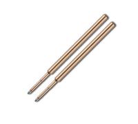 Fisher Space SPR4 - Recambio para bolígrafo (2 unidades, punta mediana), color negro
