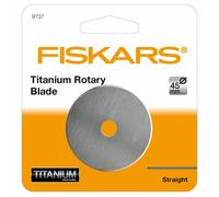 Fiskars 45mm Recto Titanio Carburo Recubierto Recambio Cortador Rotatorio Hoja