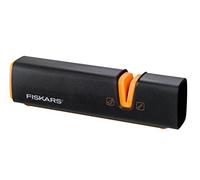 Fiskars Afilador de cuchillos Edge Roll-Sharp - Piedra de moler cerámica - Negro