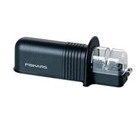 Fiskars Afilador de cuchillos Roll-Sharp Essential – piedra de cerámica, plástico, negro