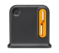 Fiskars Afilador de tijeras 1081190, ergonómico, diestros, mín. 55% reciclado, negro/naranja