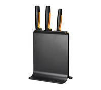 Fiskars Bloque de cuchillos en plástico con 3 cuchillos Functional Form 4 piezas