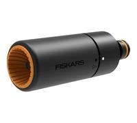 Fiskars Boquilla para manguera SoftGrip ajuste continuo Tamaño universal 10,7 cm Negro/naranja